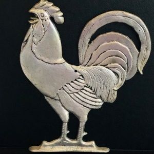 Vintage Cast Aluminum Rooster